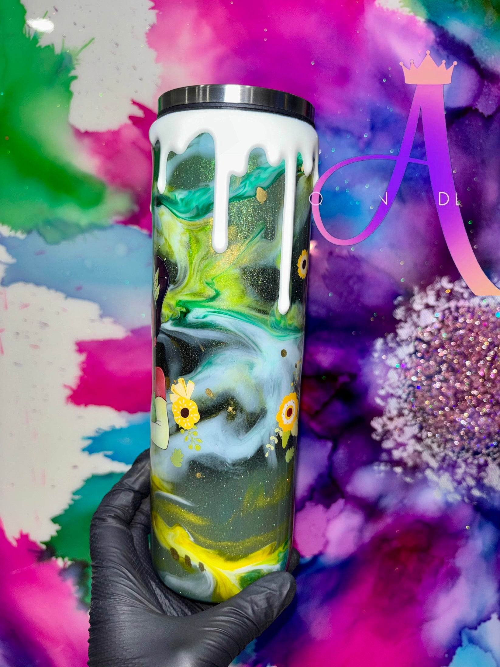 “Daydreaming in the Bayou” 30 Oz. Tumbler 👸🏾🐸✨💛