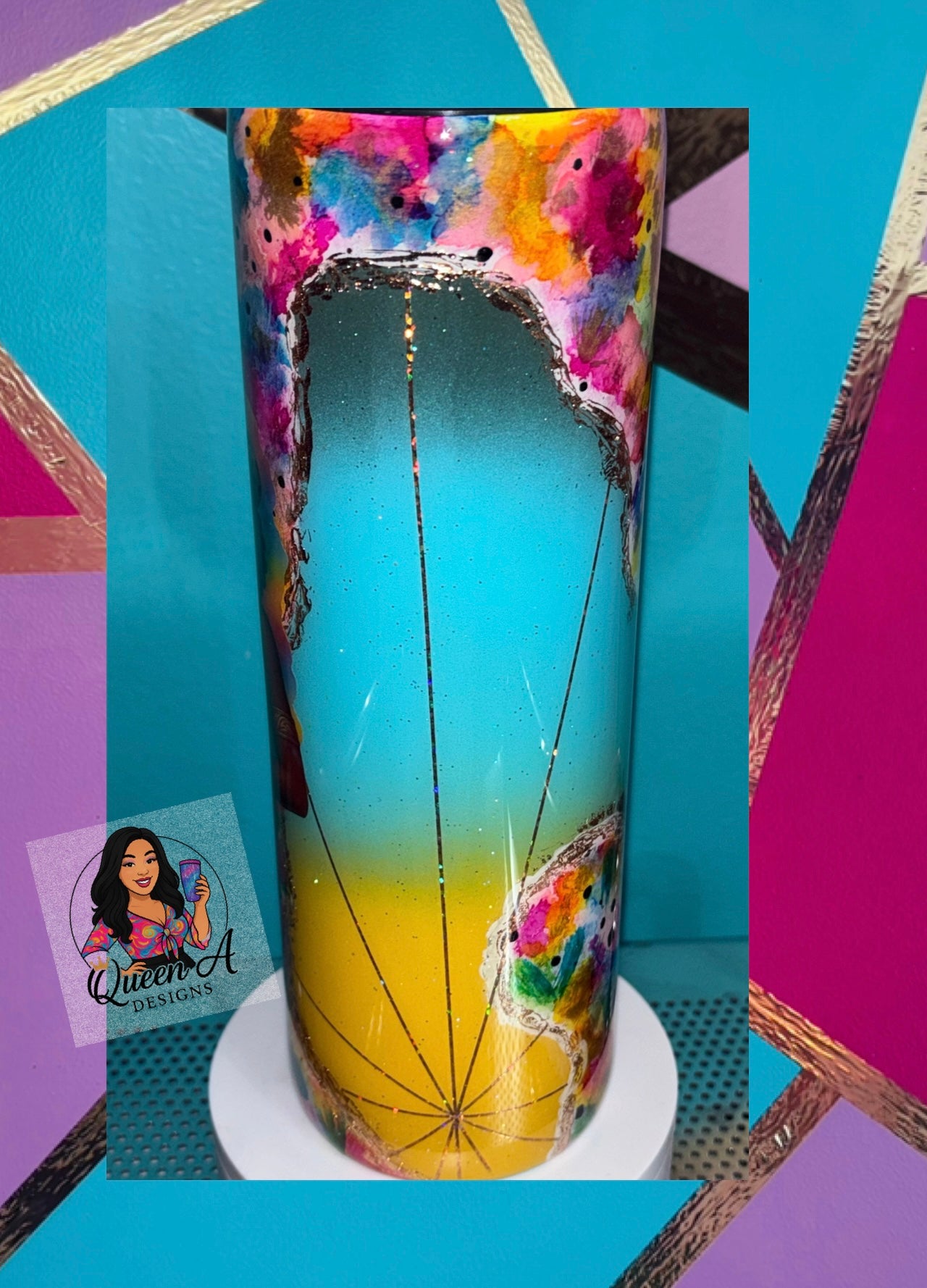 🖤 “Spotted in Style” 🐾30 Oz. Tumbler