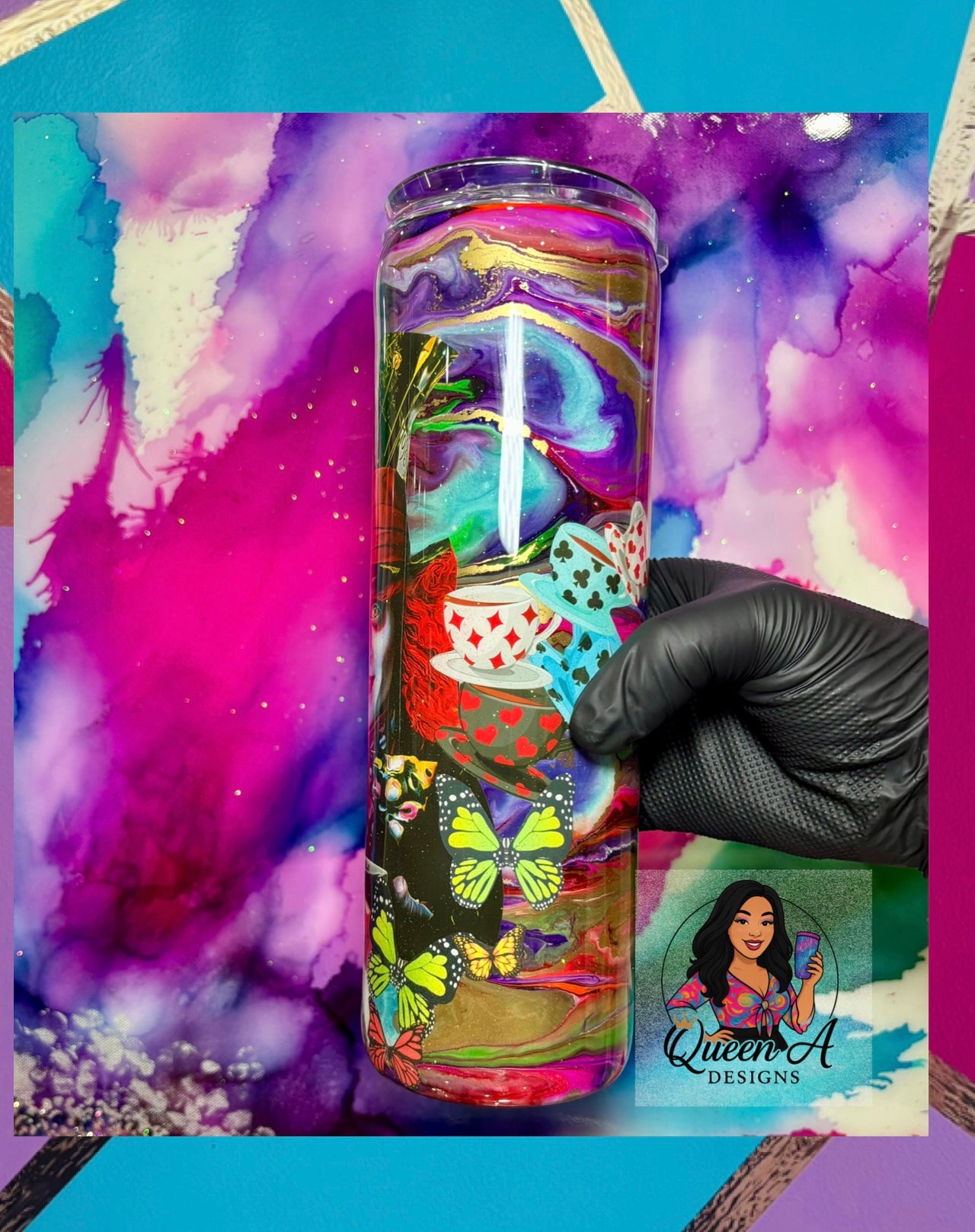 “🎩Hatter’s Wonderland” 30 Oz. Tumbler