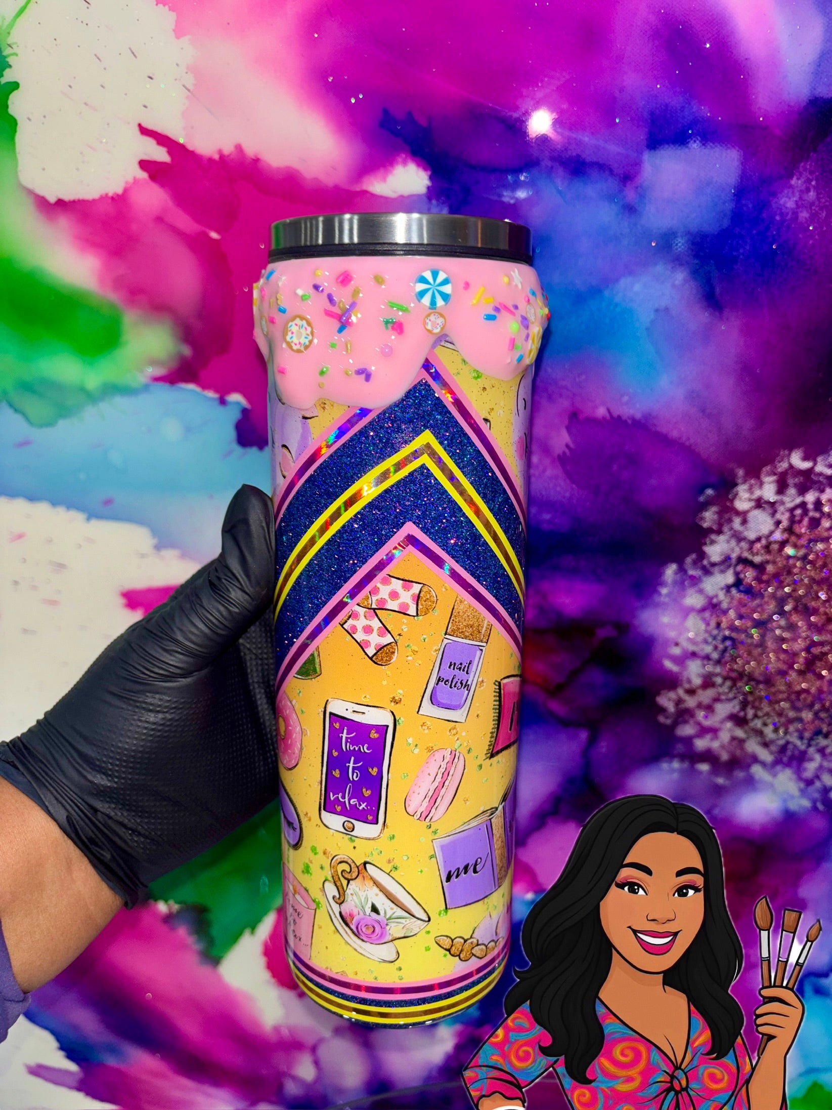 🍭🍬 “Sweet Escape” 30 Oz. Tumbler (Unchosen Collection)