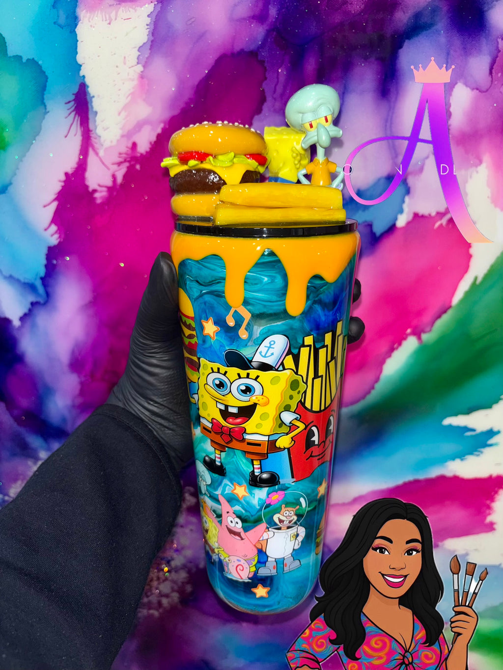 “Bikini Bottom Burger Party”: SpongeBob & Squidward Edition (Ripped Pants👖)