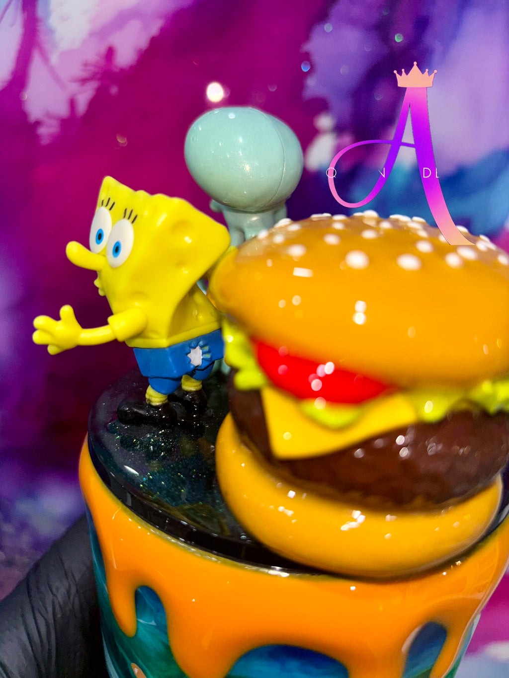 “Bikini Bottom Burger Party”: SpongeBob & Squidward Edition (Ripped Pants👖)