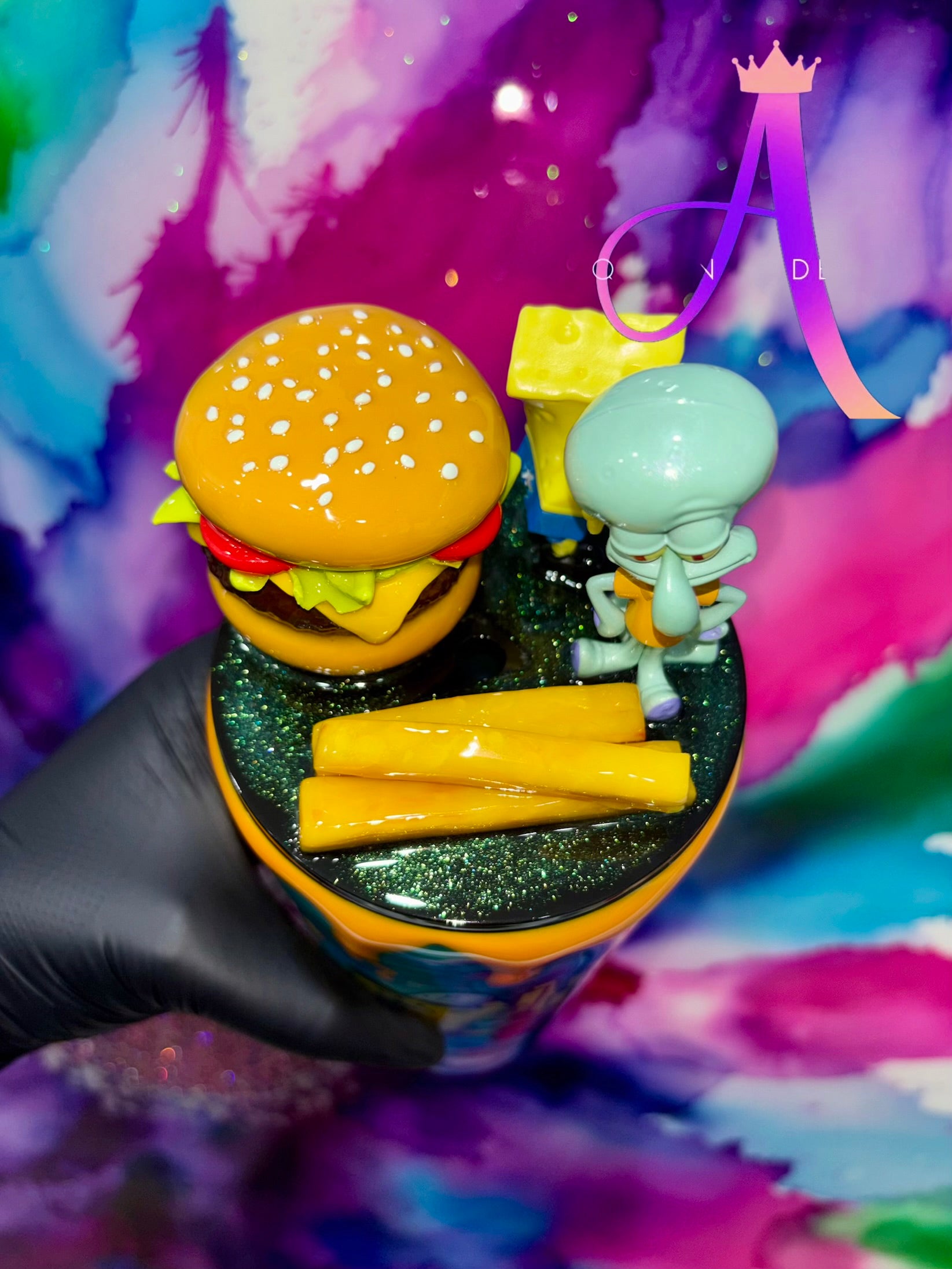 “Bikini Bottom Burger Party”: SpongeBob & Squidward Edition (Ripped Pants👖)