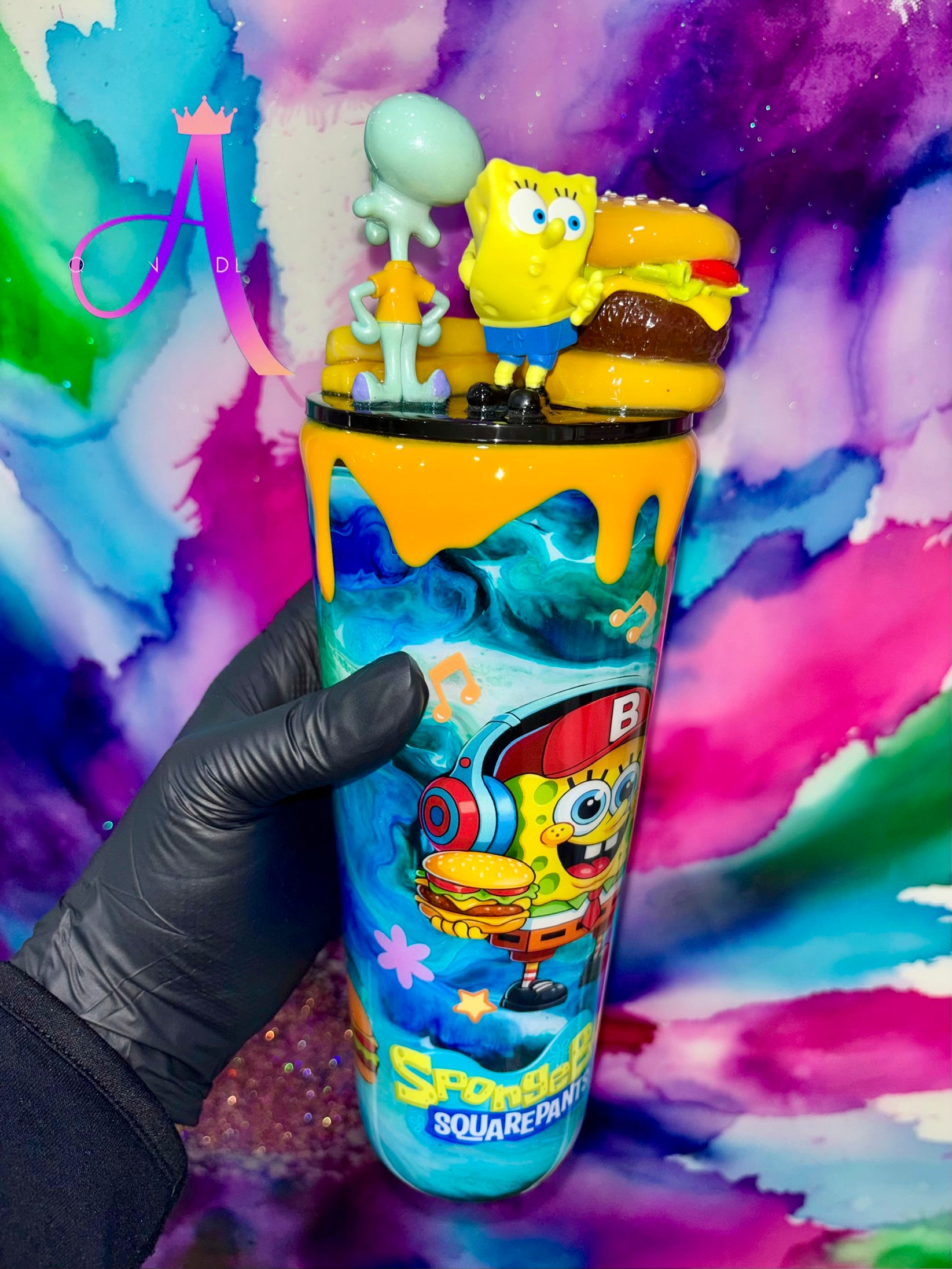 “Bikini Bottom Burger Party”: SpongeBob & Squidward Edition (Ripped Pants👖)