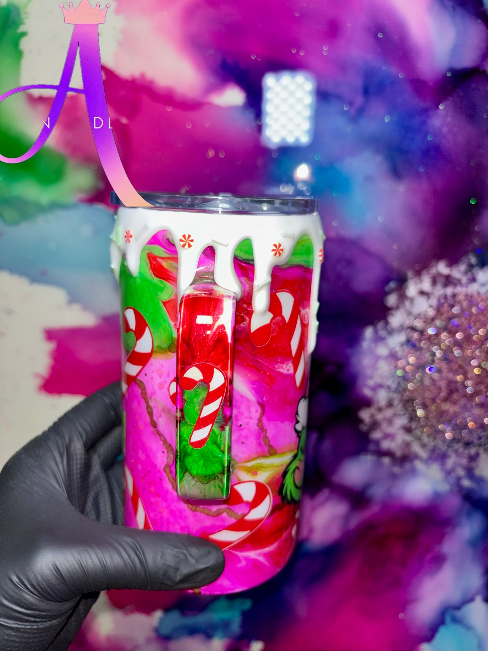 💚🩷🎄“In My Grinch Era” 20 Oz. Mug🎄✨