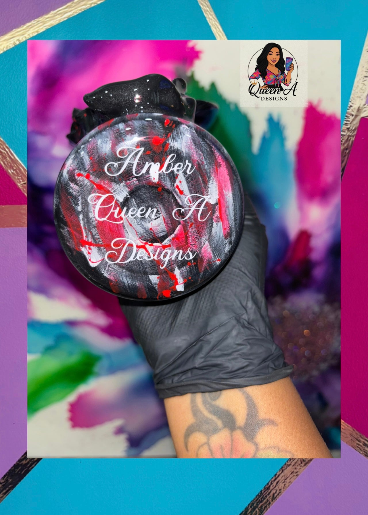 “Screamin’ Sips”- 30oz 3D Horror Tumbler