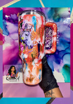 “Cowgirl Dreams” 40 oz. Tumbler w/Handle