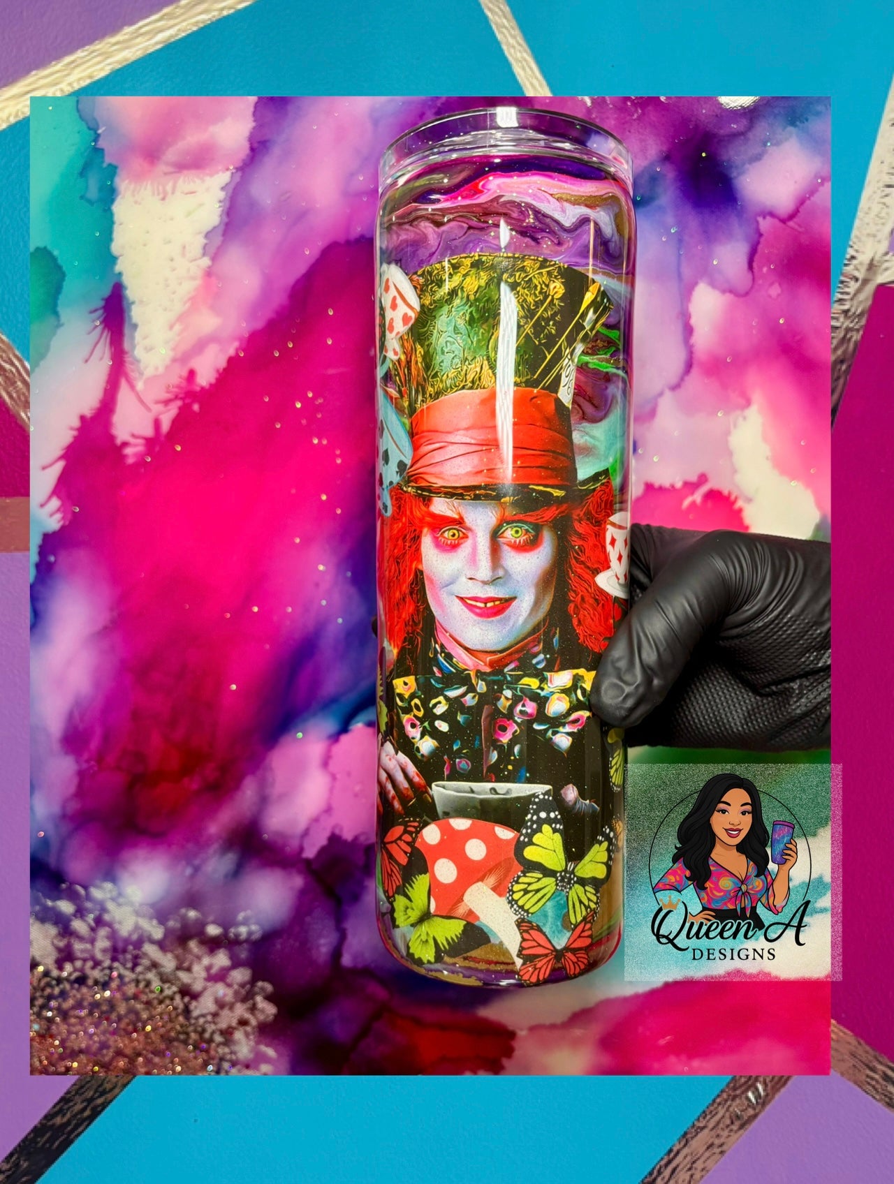 “🎩Hatter’s Wonderland” 30 Oz. Tumbler