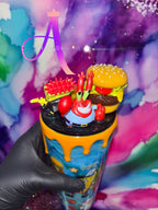 “Bikini Bottom Burger Party” : SpongeBob & Mr. Krabs (Rockstar Edition)🍔🎸✨🦀🎉