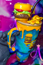 🍔 “Krabby Patty Paradise” – 40 oz (Glass) Tumbler🍟 ✨PREMIUM✨