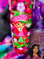 “Sugar Berry Pancake Bliss” 🥞 🍓🍰24 Oz. Tumbler (PREMIUM)