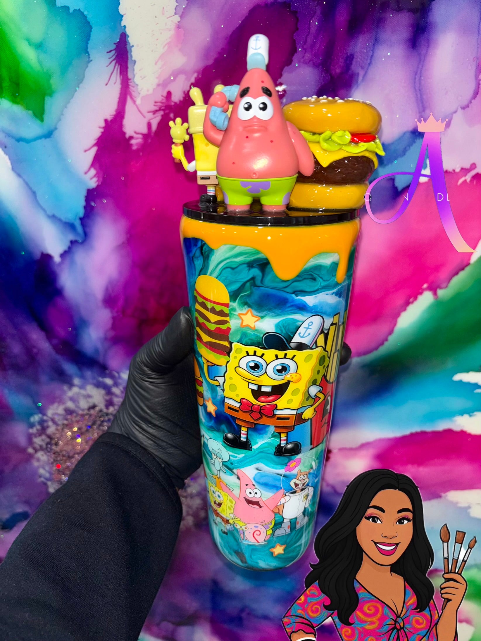 “Bikini Bottom Burger Party”: SpongeBob & Patrick Edition🎉🍔✨🌊