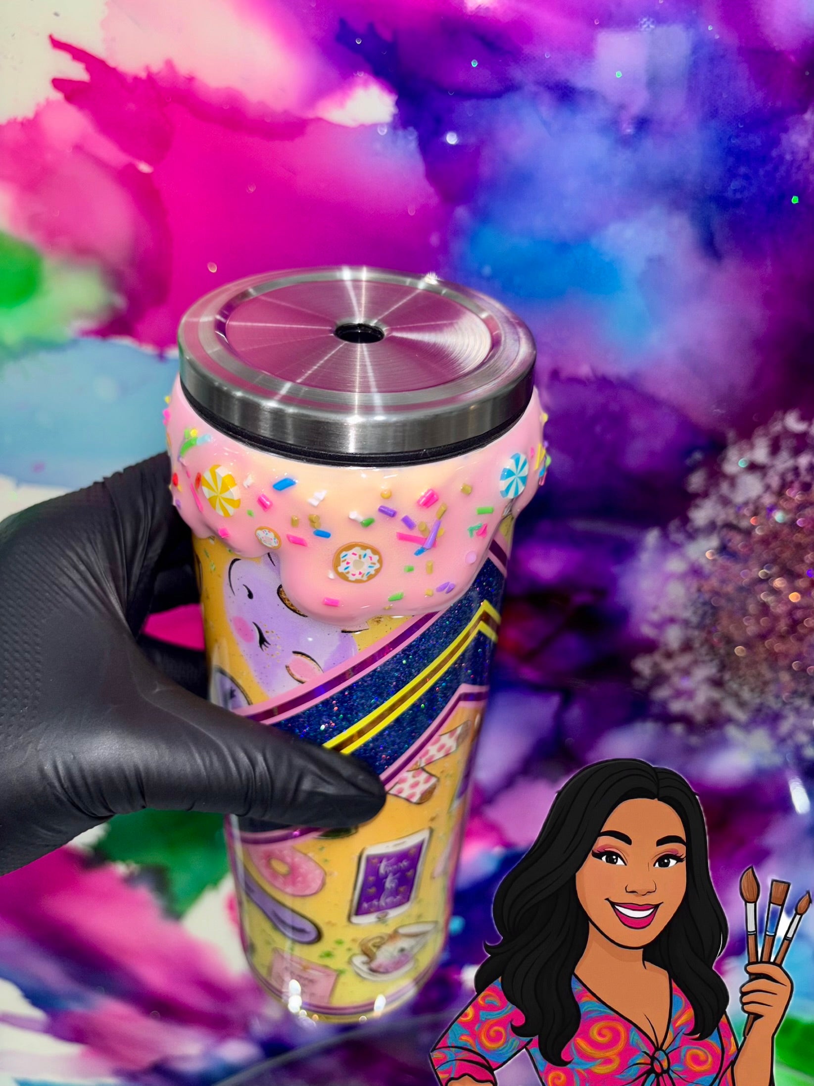 🍭🍬 “Sweet Escape” 30 Oz. Tumbler (Unchosen Collection)