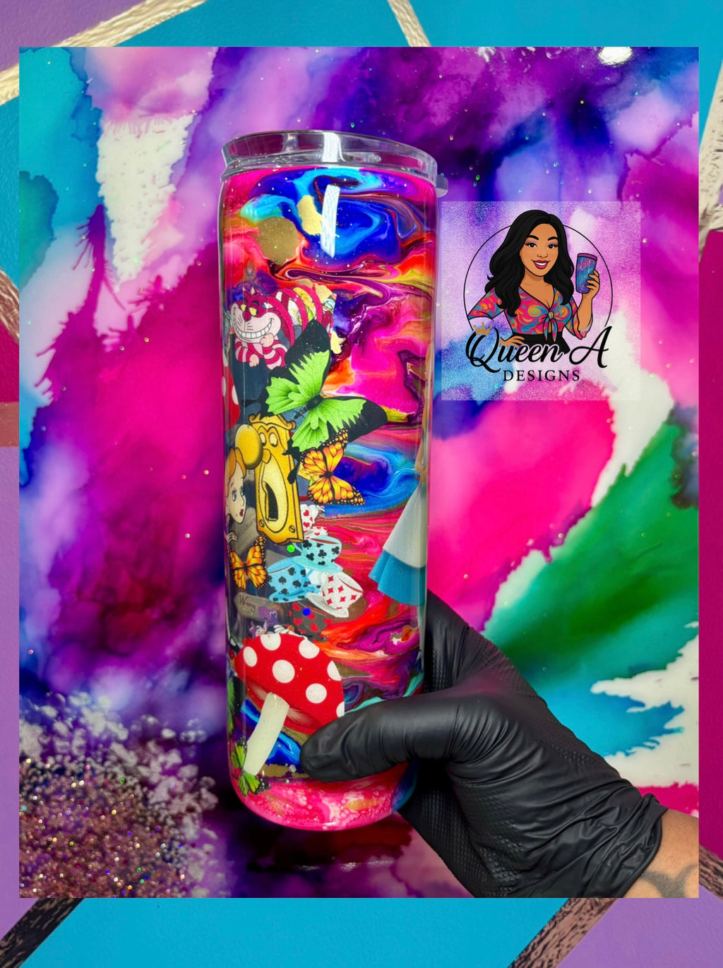 “Wonderland Escape” 30 Oz. Tumbler