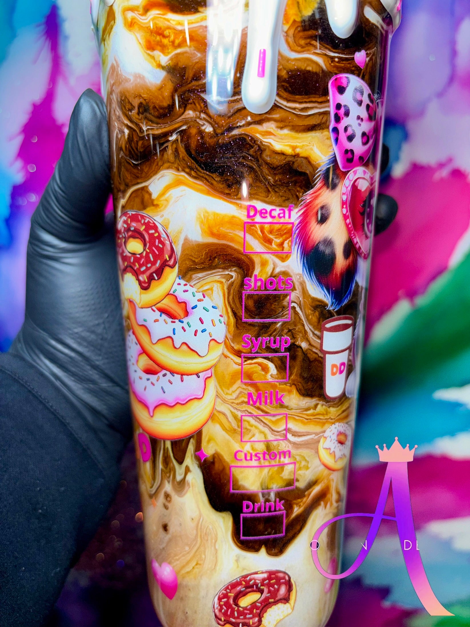 “Dunkie Junkie” Sweet Treat🍩☕️🩷🤎✨🐶🐾