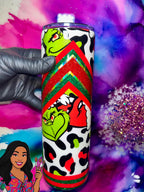 💚🎄 “Sleigh My Attitude” 30 Oz. Tumbler (Unchosen Collection)