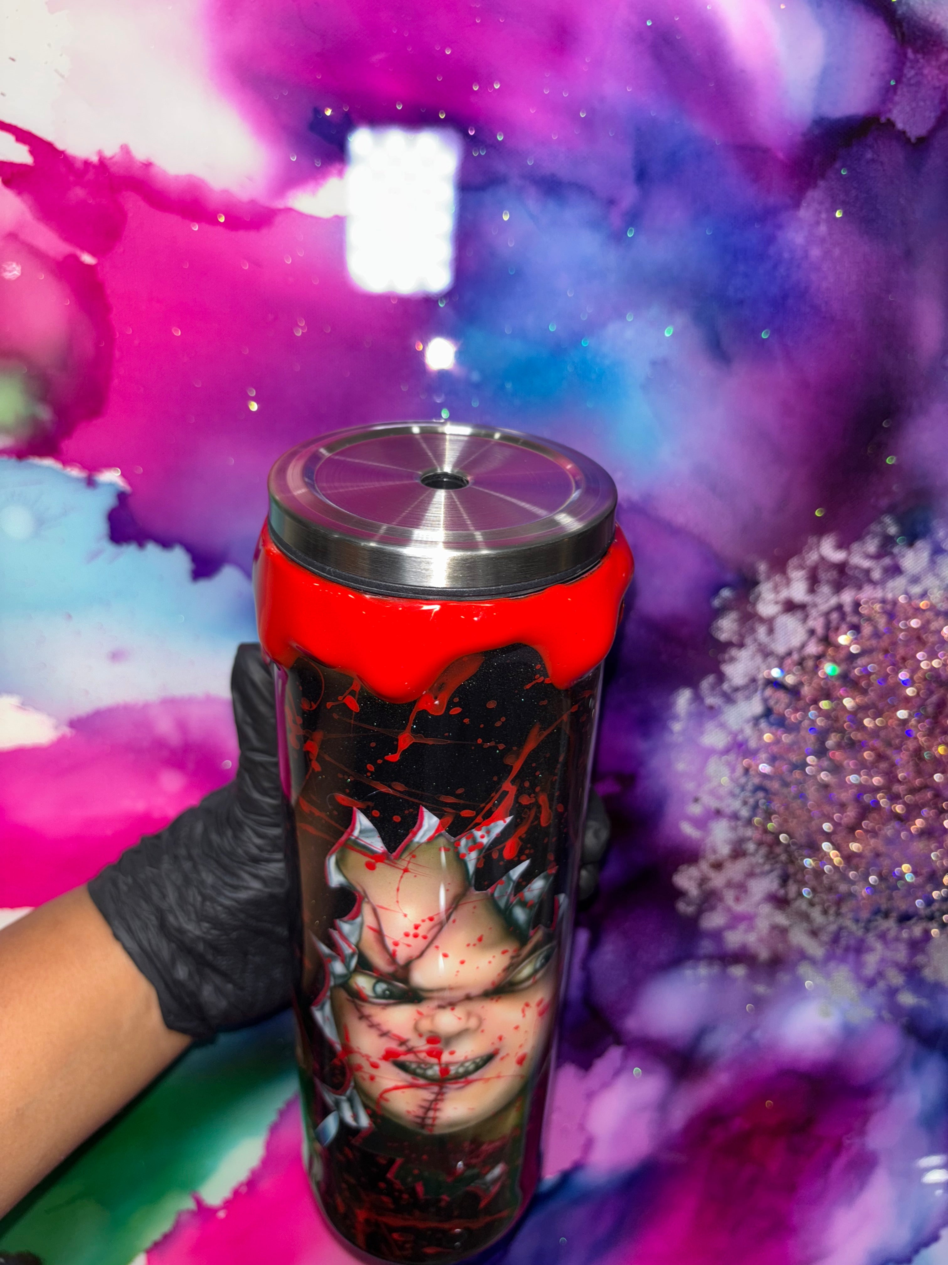 🩸”Good Guy Gone Bad”🖤🔪30 Oz. Tumbler