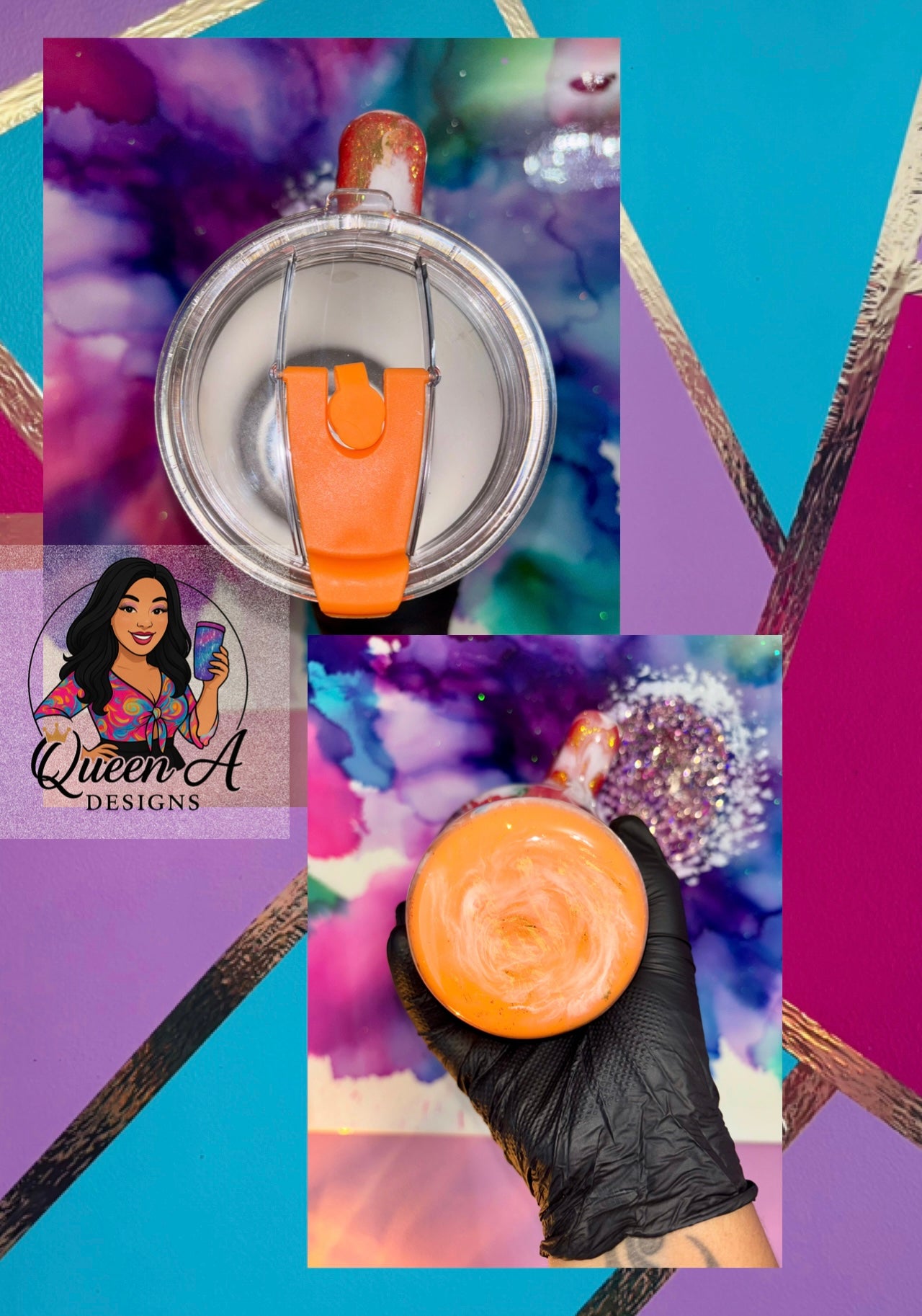 “Cowgirl Dreams” 40 oz. Tumbler w/Handle (Unchosen Collection)