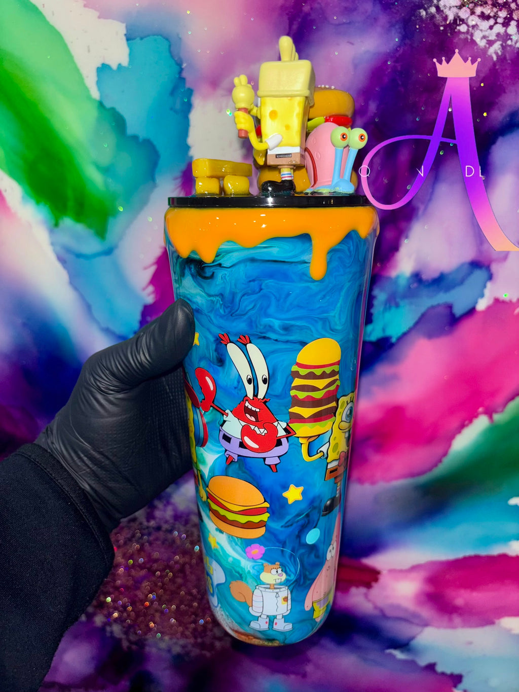 “Bikini Bottom Burger Party: SpongeBob & Gary Edition”🍔✨🎉🌊