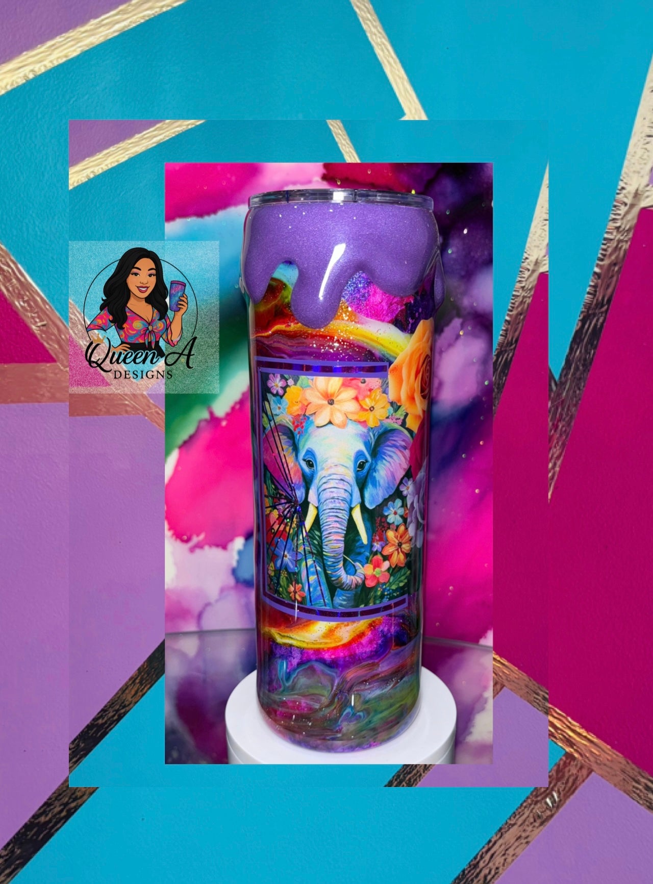 “Elephant Empress”🐘💜💫