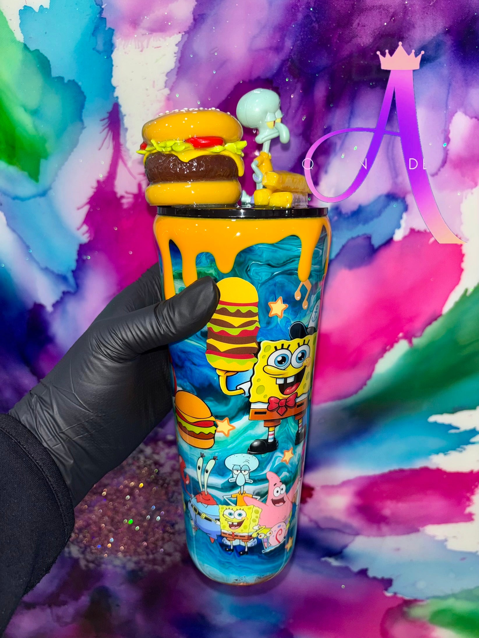 “Bikini Bottom Burger Party”: SpongeBob & Squidward Edition (Ripped Pants👖)