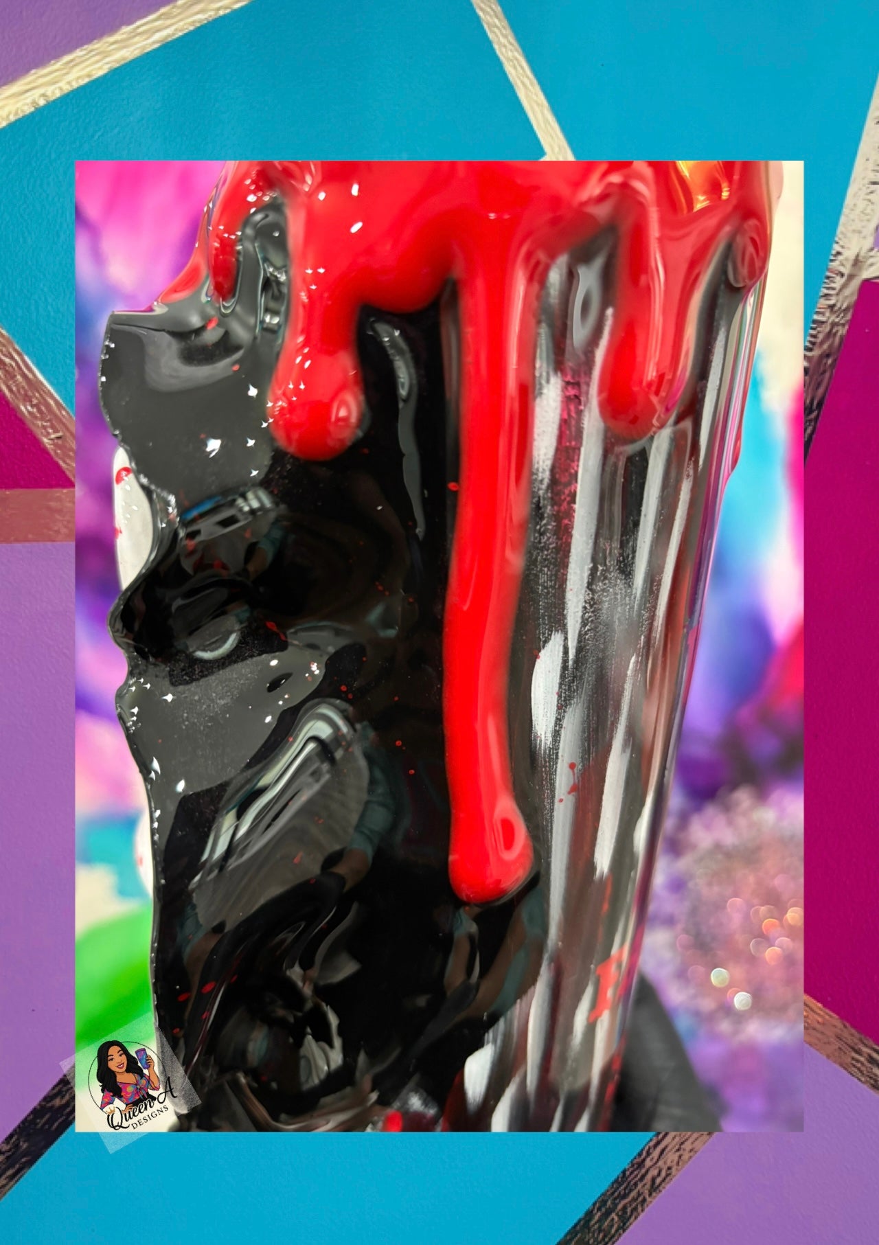 “Screamin’ Sips”- 30oz 3D Horror Tumbler