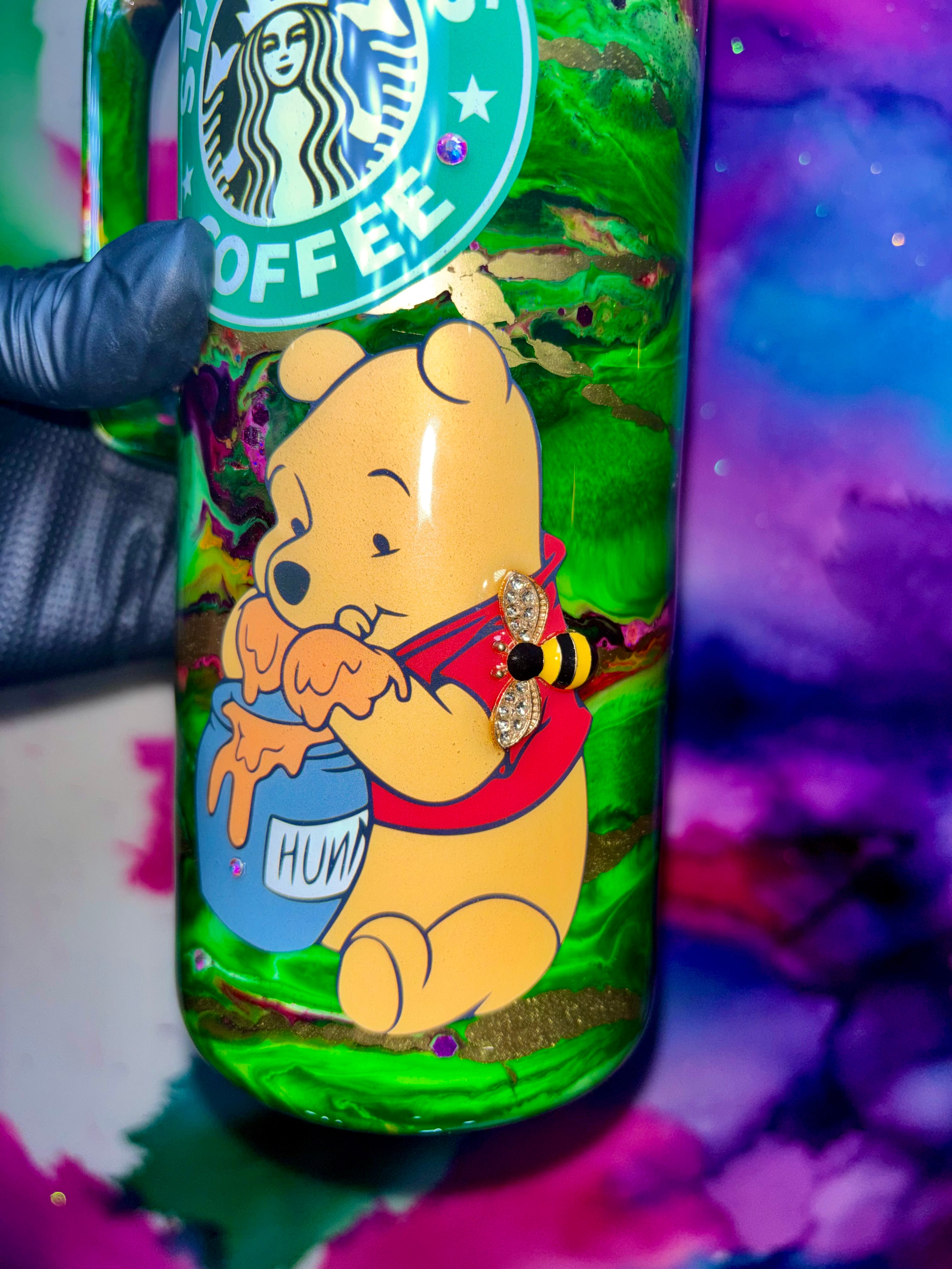 🍯🐝 ”Sweet Buzz” 30 Oz. Tumbler with handle (Unchosen Collection)
