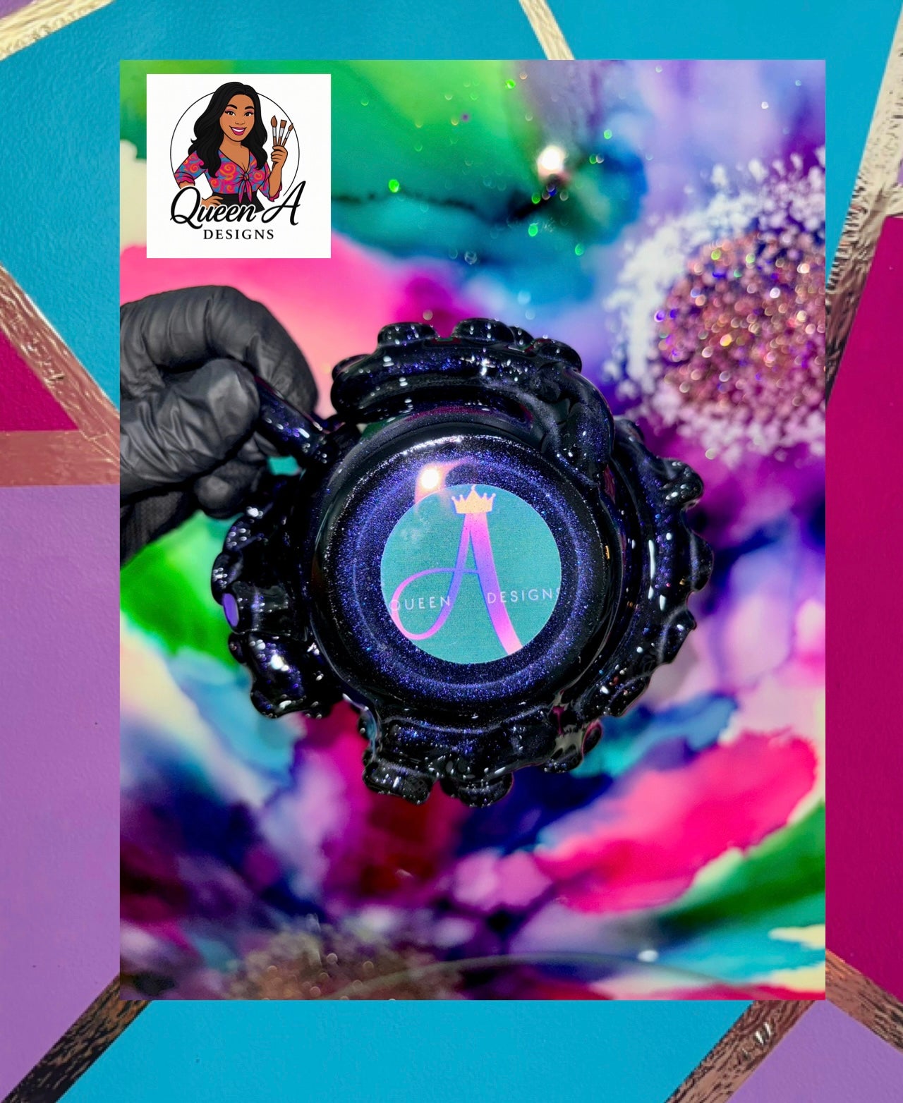 “Ursula’s Embrace” – 16oz  Stainless Steel Mug”