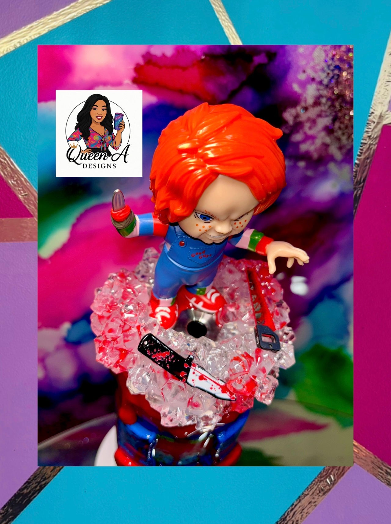 🩸”Good Guy Gone Bad”🖤🔪30 Oz. Tumbler