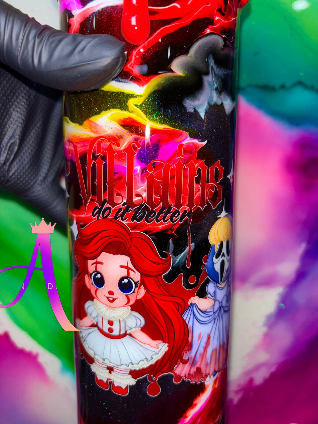 🦹“Villains Do It Better” – 30 oz Tumbler