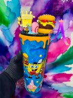 “Bikini Bottom Burger Party: SpongeBob & Gary Edition”🍔✨🎉🌊