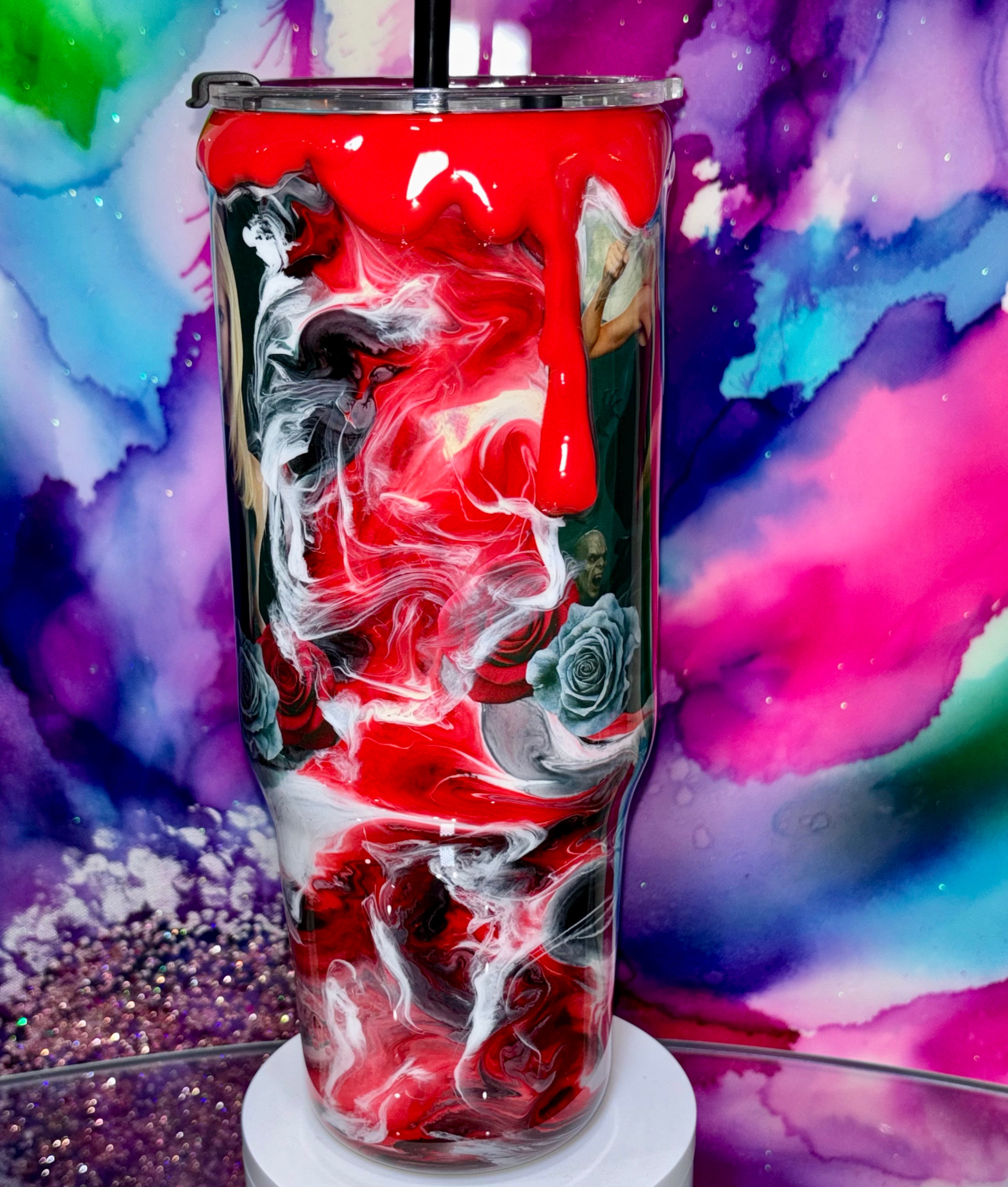 “Slayers Sip” 40 Oz. Tumbler