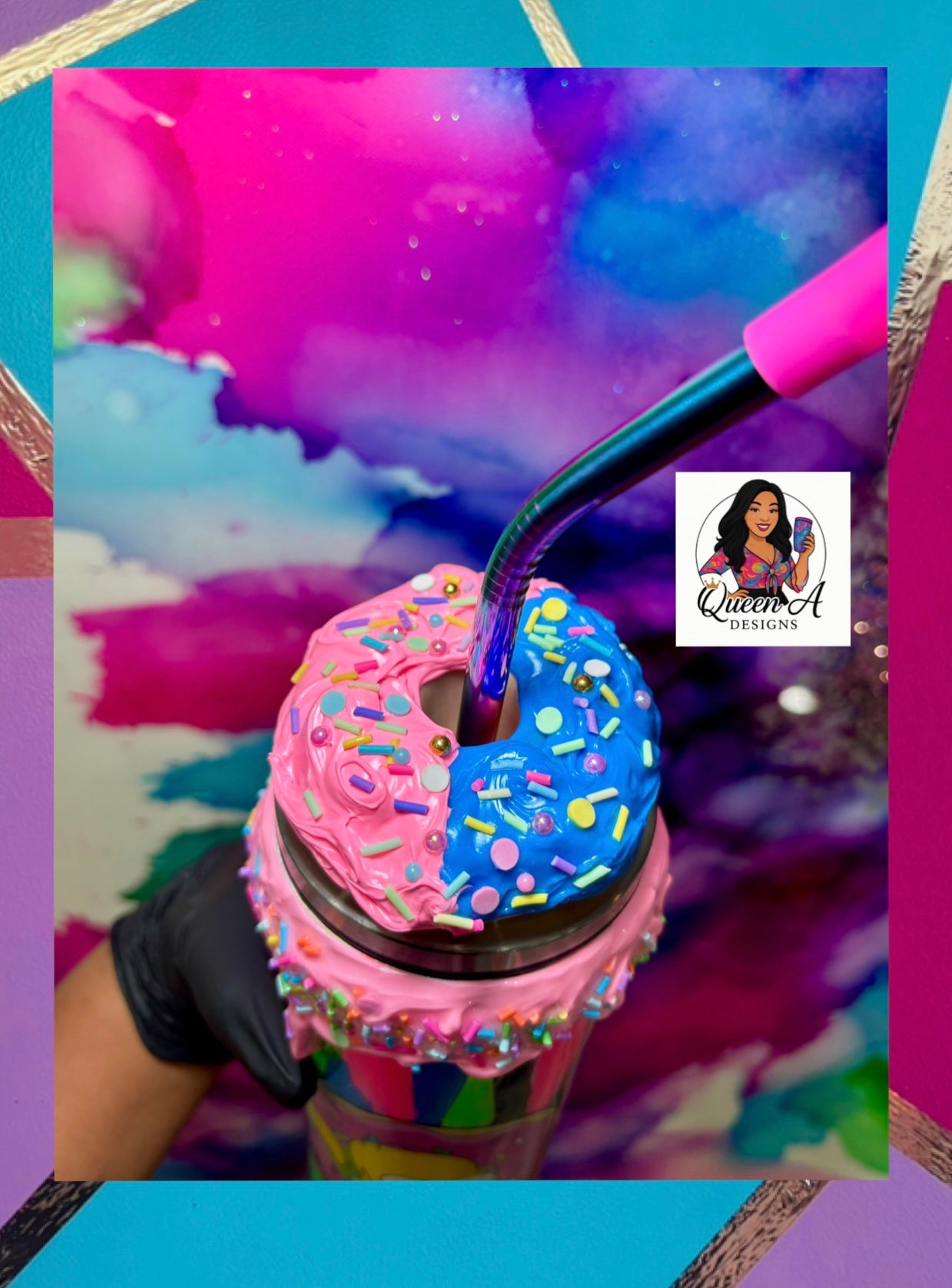 "Homers Neon Craves" 30 Oz. Tumbler