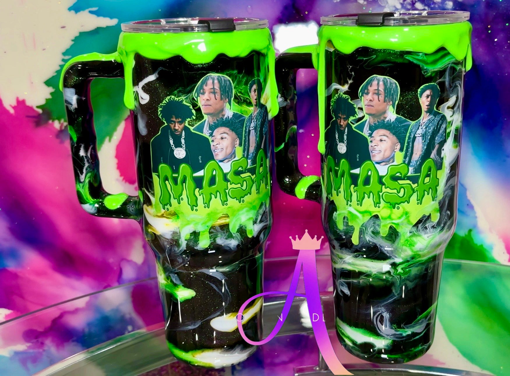 “Make America Slime Again” 40 Oz. Tumbler 💚🐍