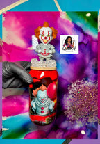 “You’ll Float Too!”🎈🩸18 Oz. Glass Tumbler