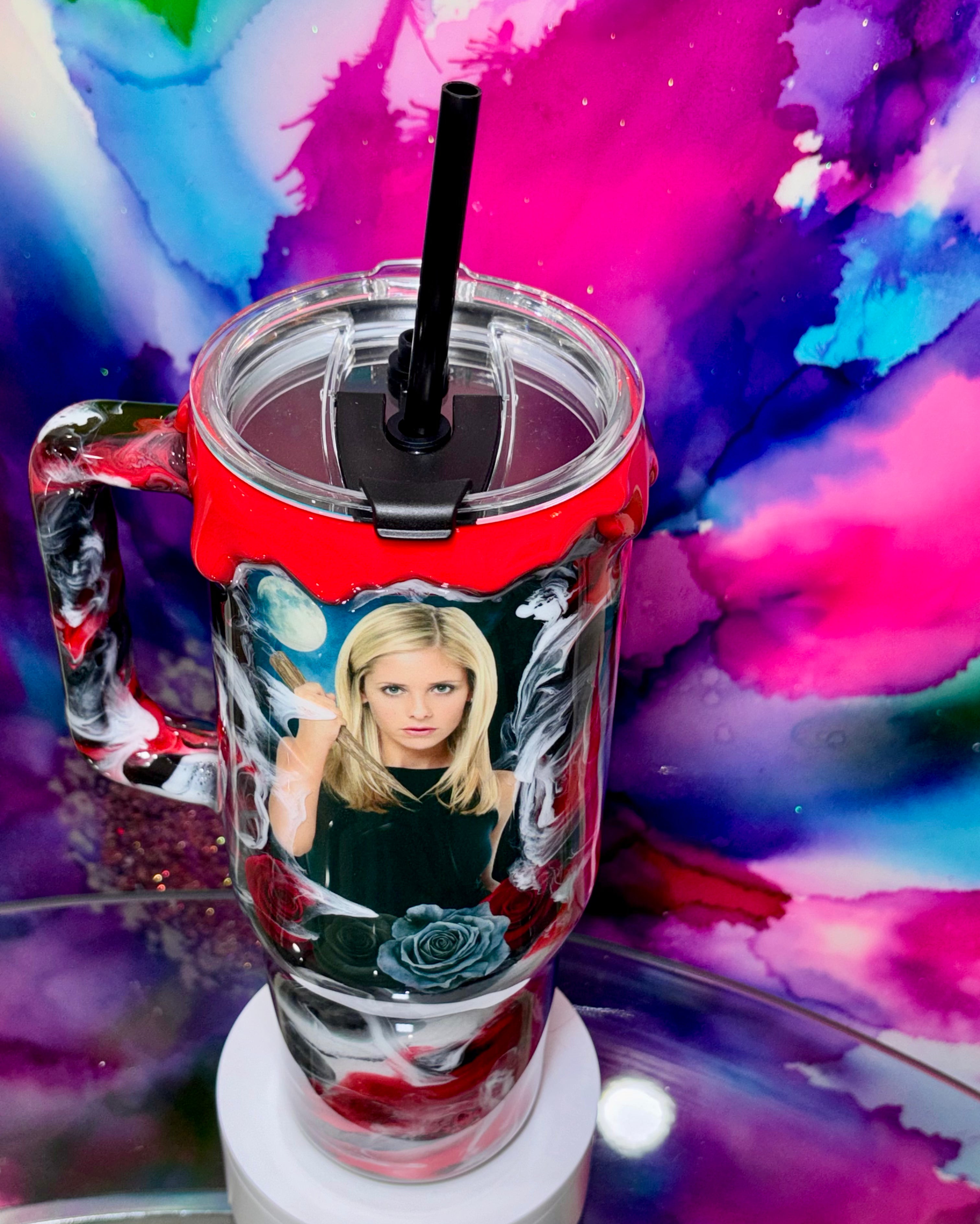 “Slayers Sip” 40 Oz. Tumbler