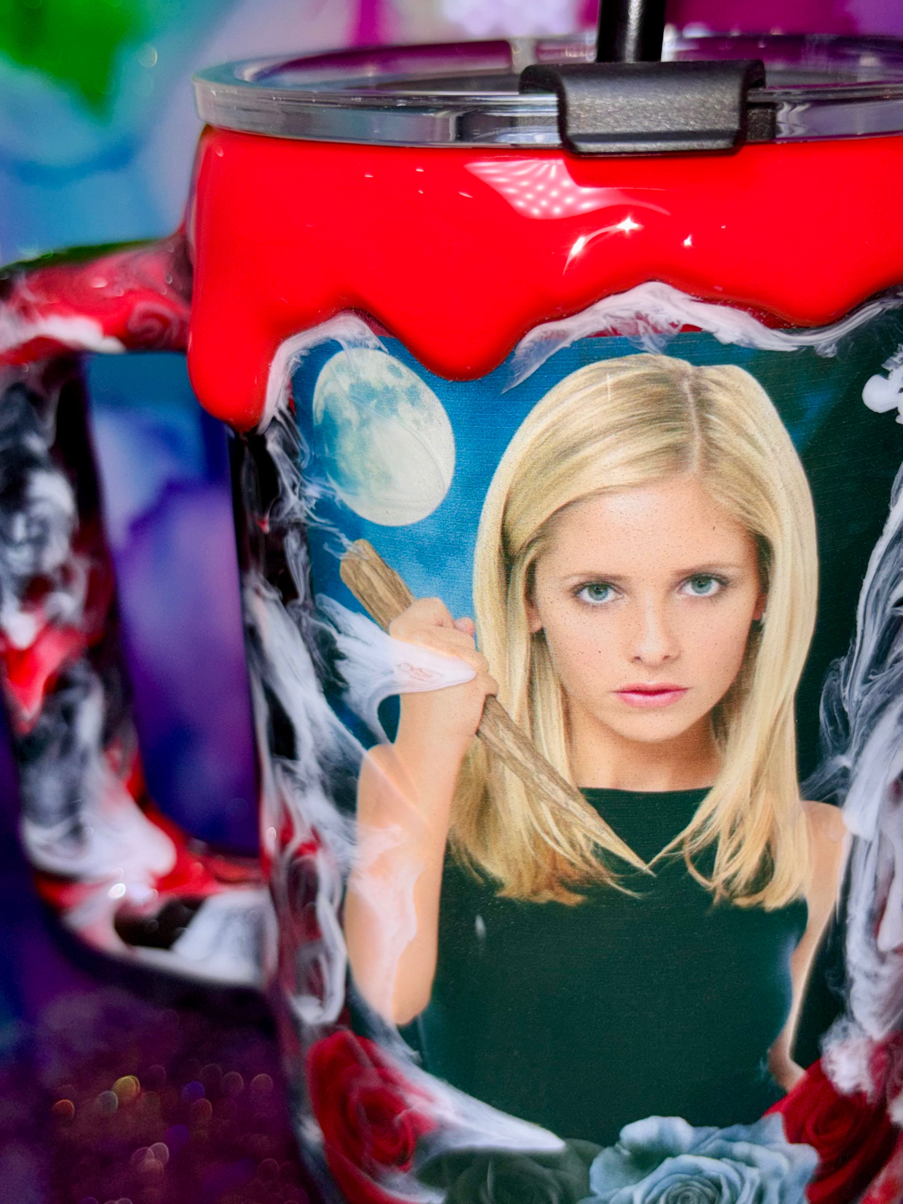 “Slayers Sip” 40 Oz. Tumbler