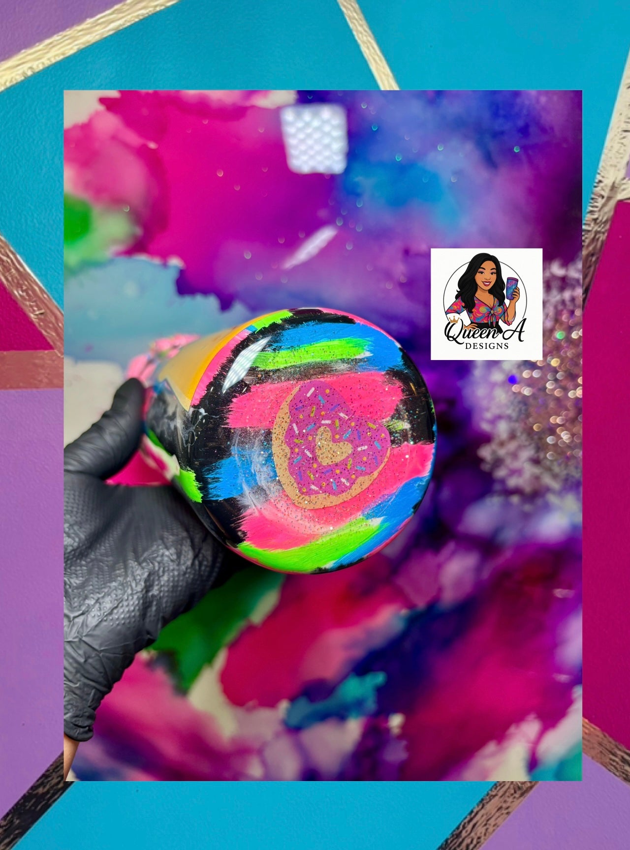 "Homers Neon Craves" 30 Oz. Tumbler