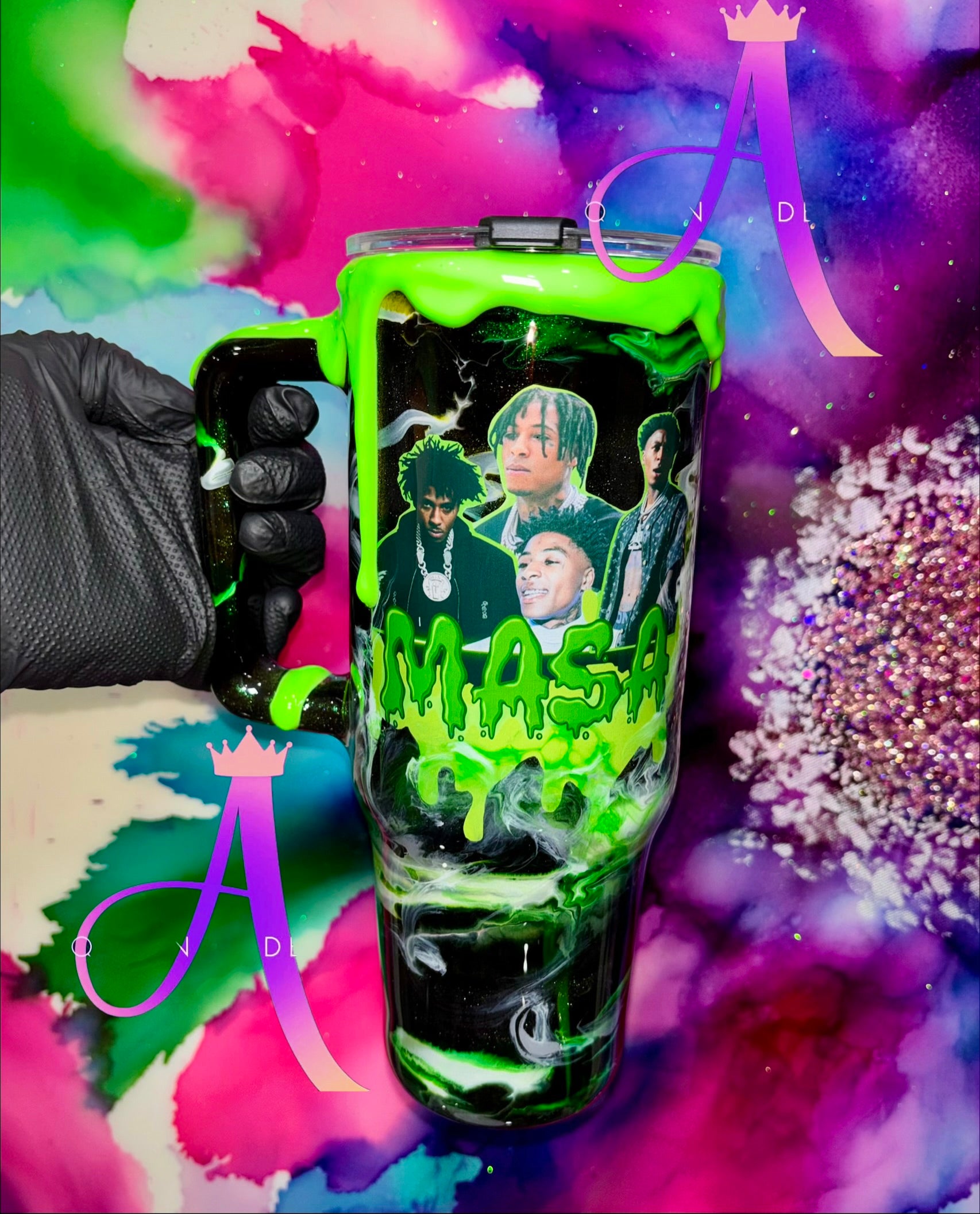 “Make America Slime Again” 40 Oz. Tumbler 💚🐍
