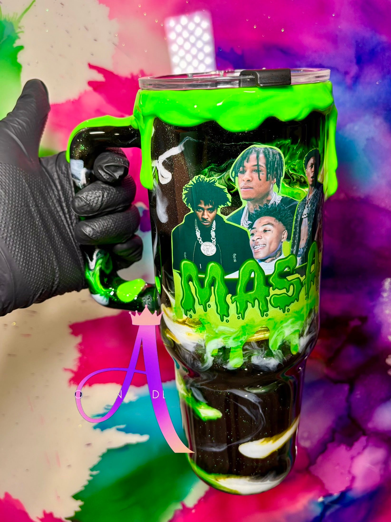 “Make America Slime Again” 40 Oz. Tumbler 💚🐍