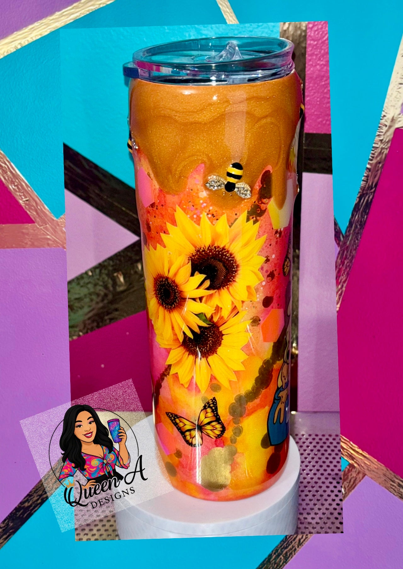 “Honey Bear Bliss” 30 oz. Tumbler